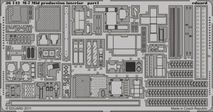 Intérieur Eduard 36142 M-7 de production intermédiaire, échelle 1/35, Dragon – image 2