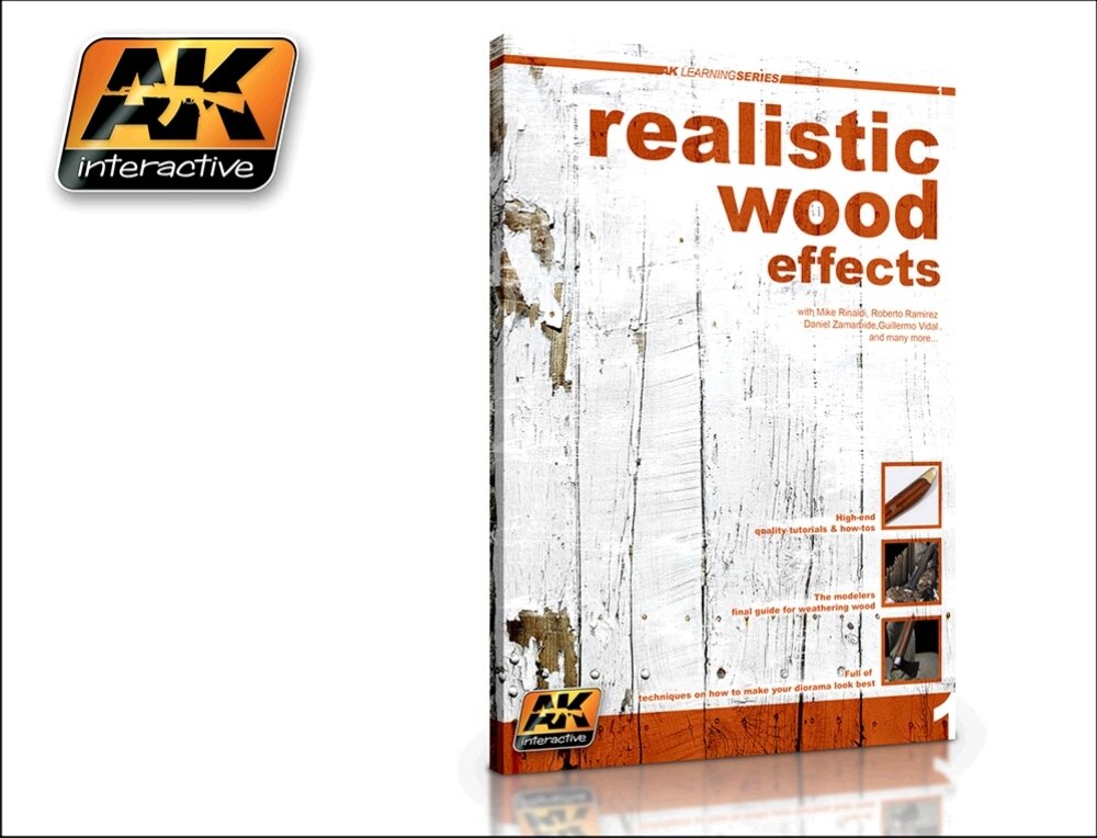 AK Interactive AK259 EFFETS DE BOIS RÉALISTES