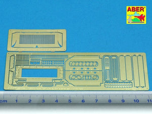 Aber 48009 Char moyen russe T-34/76 modèle 1941 - vol. 2 - ensemble supplémentaire - grille de protection (1/48) – image 2