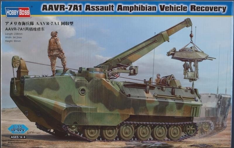 Hobby Boss 82411 AAVR-7A1 Véhicule amphibie d'assaut et de récupération (1/35)