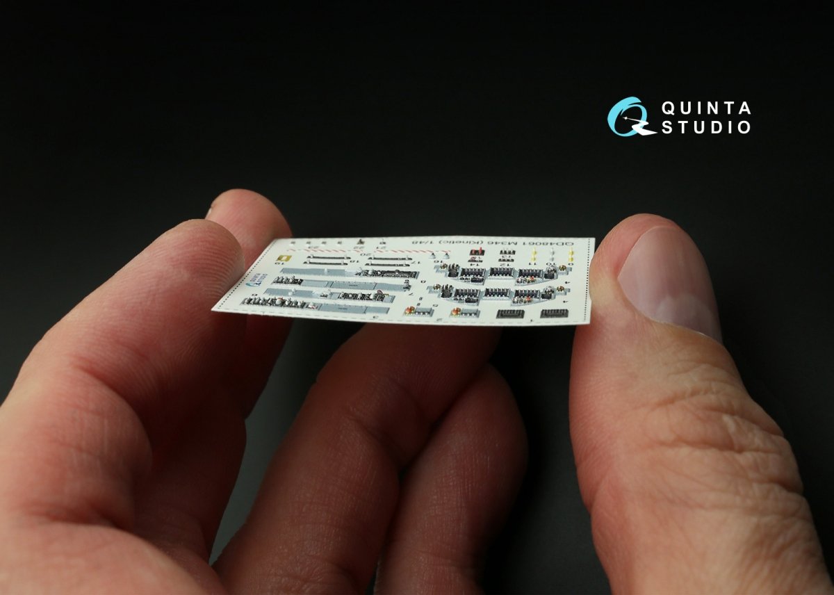 Quinta Studio QD48061 M346 Master 3D-Printed &amp;amp; coloured Interior on decal paper (for Kinetic kit) 1/48 – zdjęcie 5