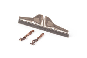 Train d&amp;#39;atterrissage Eduard 648942 Fw 190A-7 BRONZE Eduard 1/48
