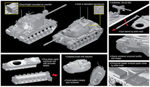 Dragon 7523 M103A2 Heavy Tank 1/72 – zdjęcie 3