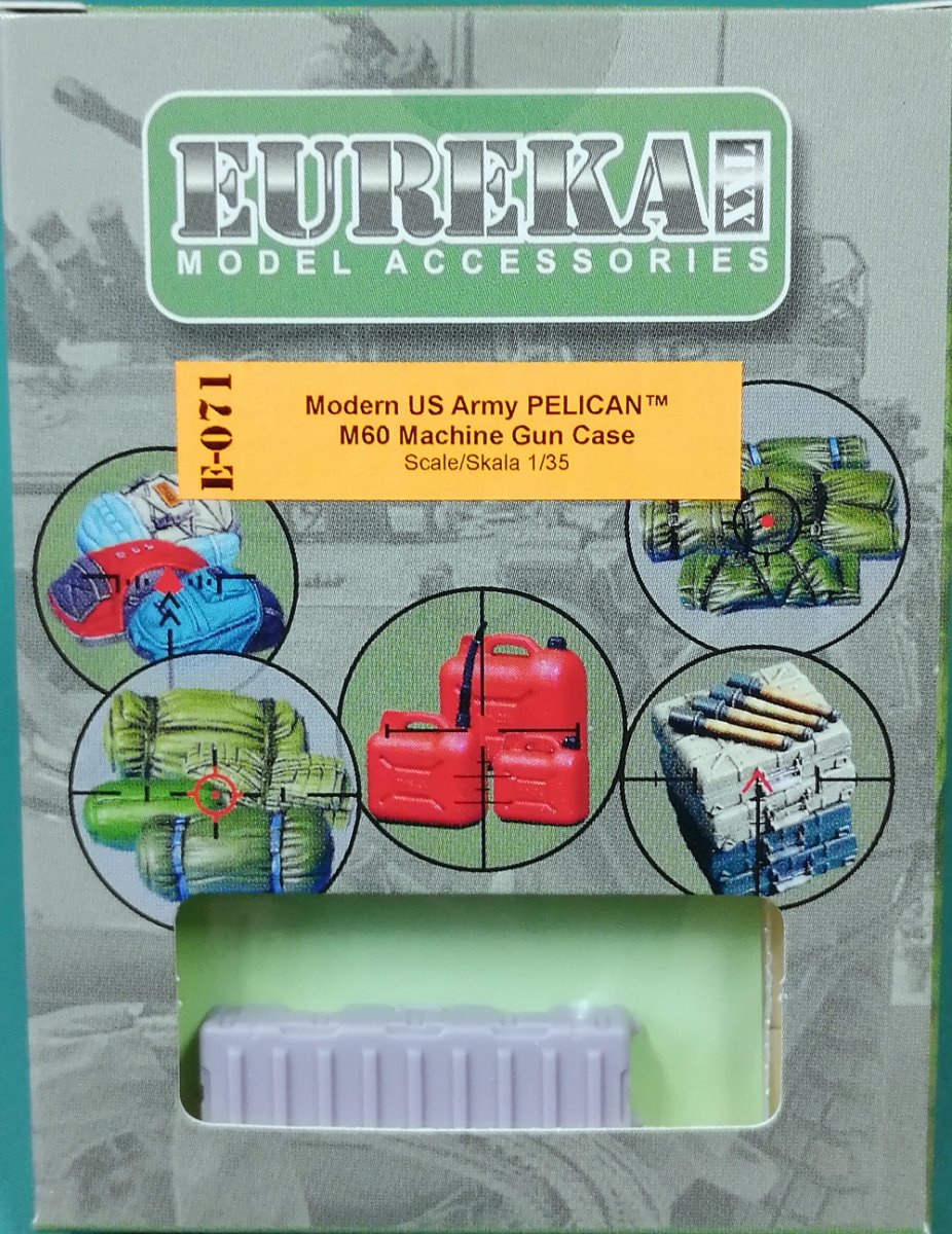 Eureka XXL E-071 Étui pour mitrailleuse PELICAN M60 de l&amp;#39;armée américaine moderne, échelle 1/35 – Bild 2