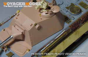 Plan de conception de base du prototype de Panther II allemand de la Seconde Guerre mondiale (Voyager Model PE351071) pour Amusing Hobby à l&amp;#39;échelle 1/35 – image 4
