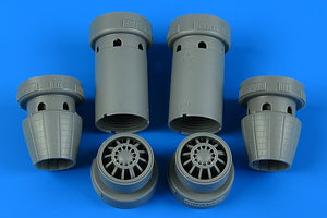 Aires 4861 F/A-18E/F Super Hornet exhaust nozzles - opened 1/48 Hobby boss