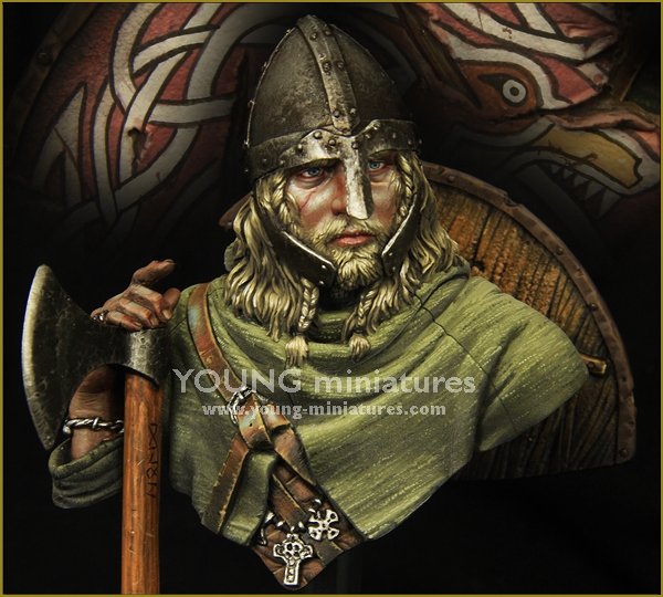 Young Miniatures YH1841 Guerrier VIKING 1/10