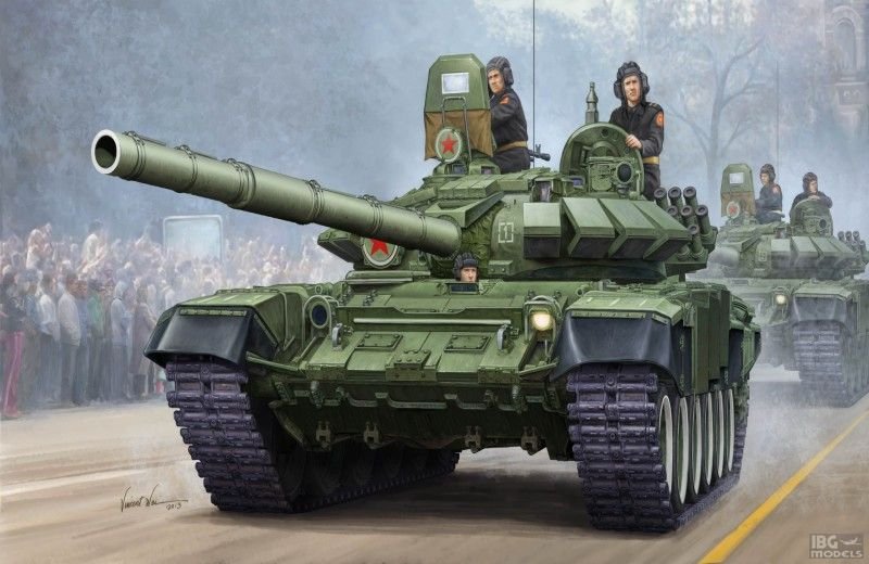 Trumpeter 05564 Tourelle moulée en fonte pour char de combat principal russe T-72B Mod.1990 (1/35)