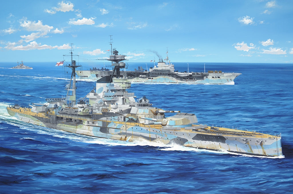Trumpeter 05379 HMS Resolution 1/350