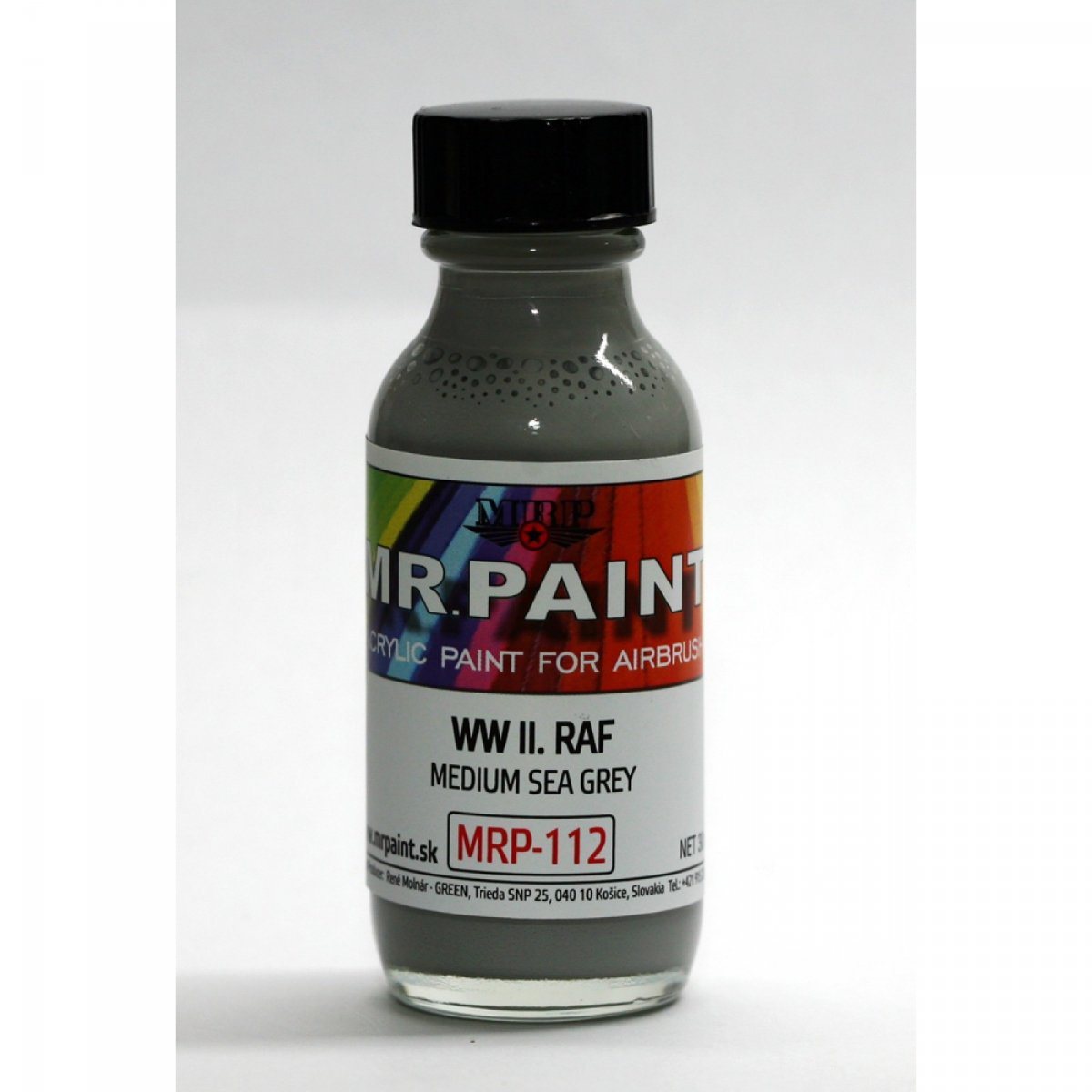 Peinture MR. Paint MRP-112 Gris mer moyen WWII RAF 30 ml – immagine 2