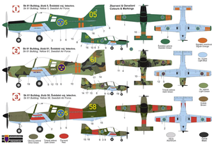 Kovozavody Prostejov KPM0300 Sk 61 Bulldog &amp;quot;Dans les services suédois&amp;quot; 1/72 – image 2