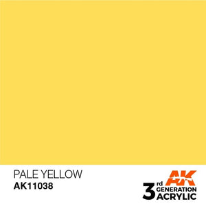 AK Interactive AK11038 Jaune Pâle 17ml