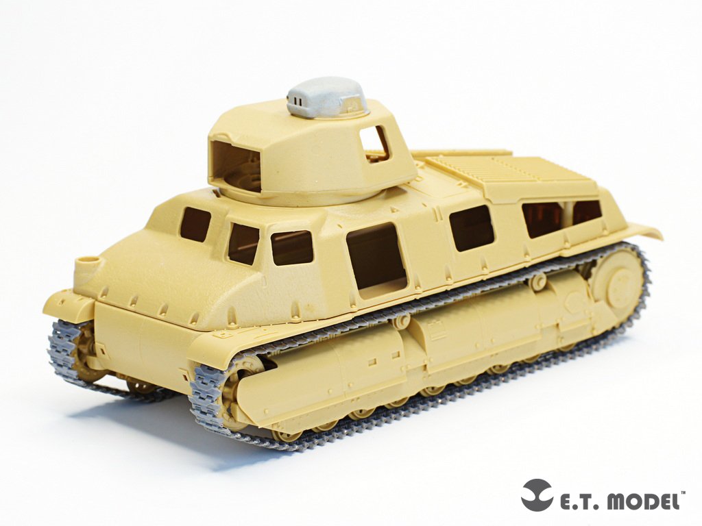 Maquette ET Model P35-032 Char de cavalerie français SOMUA S35 de la Seconde Guerre mondiale, chenilles fonctionnelles (impression 3D), échelle 1/35  – imagen 6