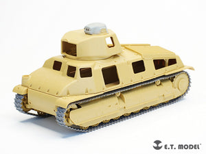 Maquette ET Model P35-032 Char de cavalerie français SOMUA S35 de la Seconde Guerre mondiale, chenilles fonctionnelles (impression 3D), échelle 1/35  – imagen 6