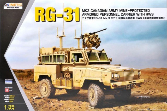 Kinetic K61010 RG-31 MK3 Armée canadienne 1/35