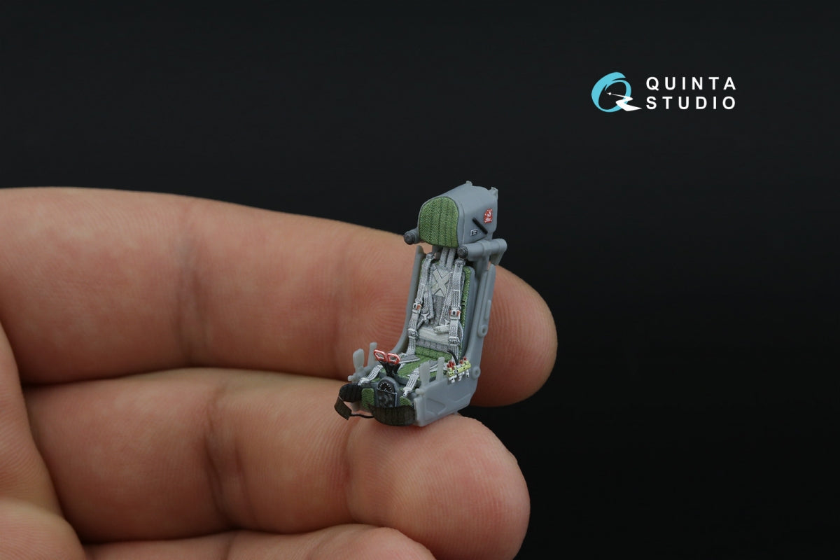 Intérieur coloré imprimé en 3D sur papier décalcomanie pour MiG-35 (Quinta Studio QD48513, HobbyBoss) à l&amp;#39;échelle 1/48 – image 11