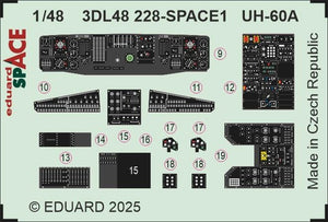 Eduard 3DL48228 UH-60A SPACE ICM 1/48 – Bild 4