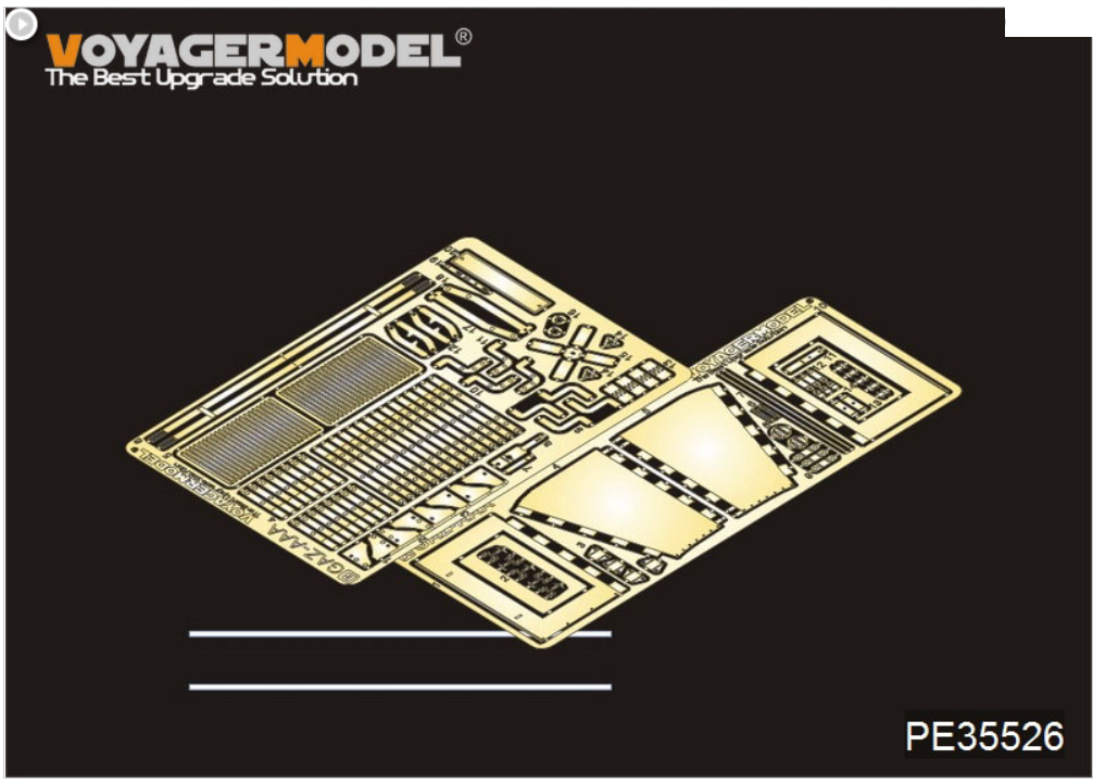 Voyager modèle PE35526 WWII soviétique GAZ-AAA Mod.1940 camion cargo pour MINIART 35136 1/35