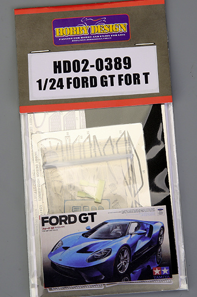 Kit de photodécoupe Hobby Design HD02-0389 pour Ford GT Tamiya 1/24