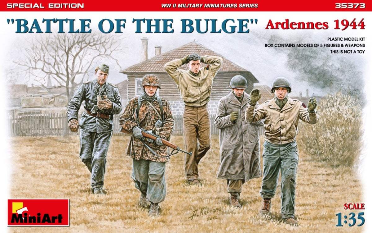 MiniArt 35373 « BATAILLE DES ARDENNES ». Ardennes 1944. ÉDITION SPÉCIALE 1/35