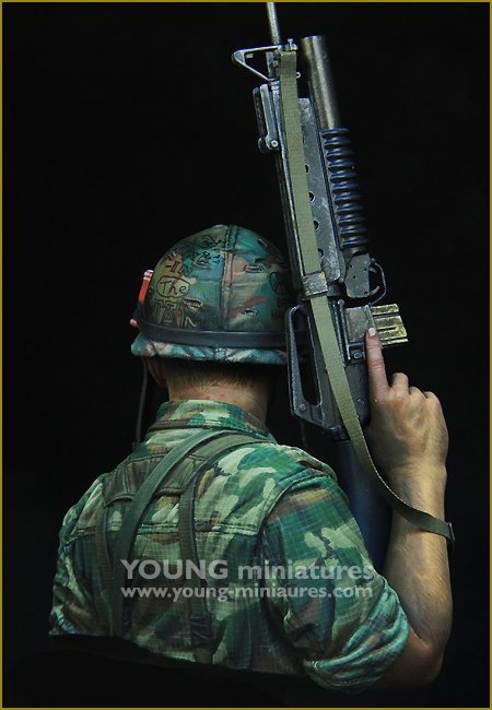 Young Miniatures YM1866 1re division de cavalerie américaine, Vietnam 1970, échelle 1/10 – image 5