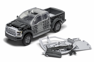 Maquette Airfix 6053 QUICKBUILD Ford F-150 Raptor - Gris – image 9