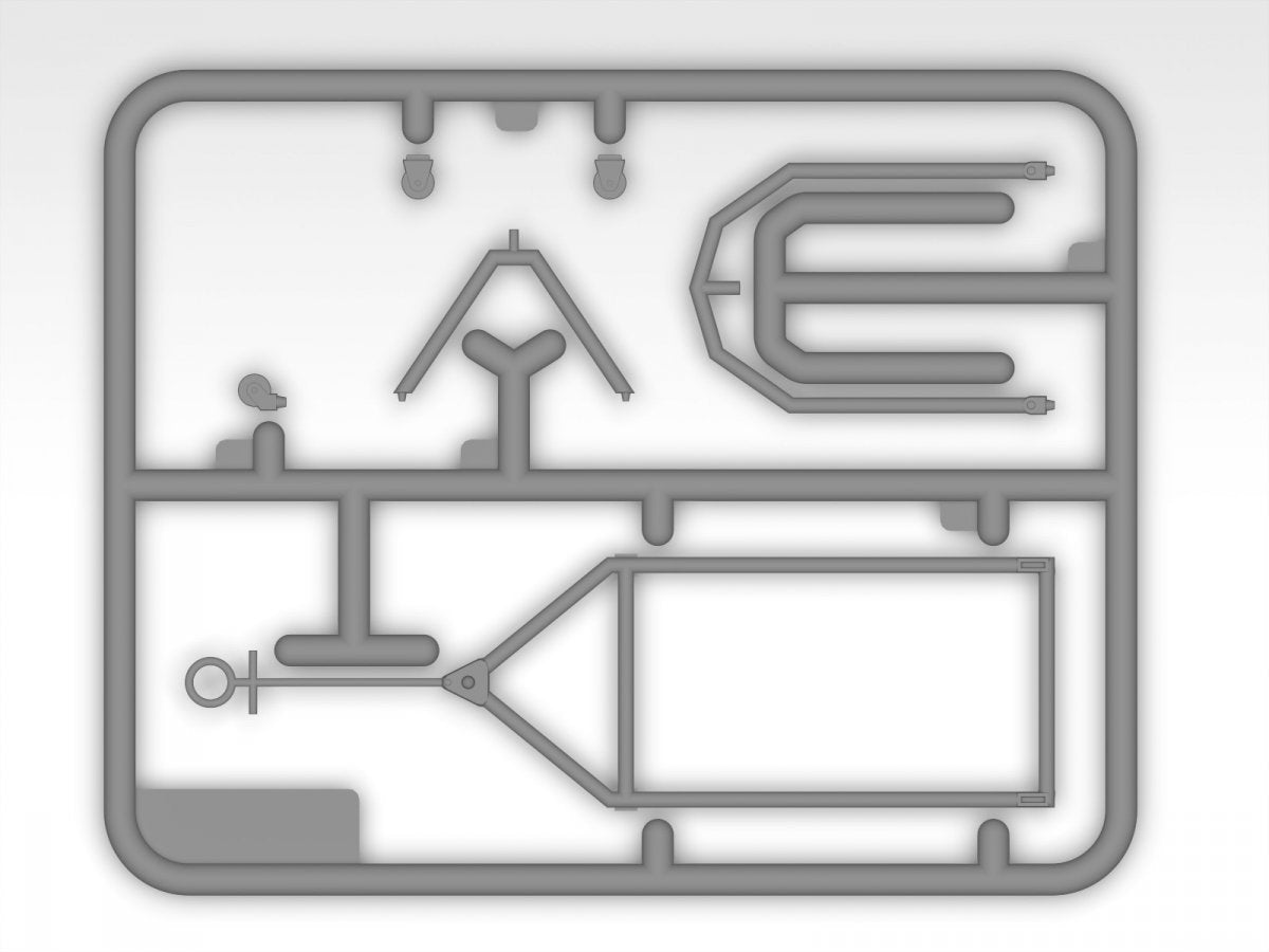 ICM 48400 Q-2A (AQM-34B) Firebee avec remorque 1/48 – image 3