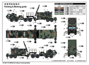 Trumpeter 07159 MPQ 53 Radar de poursuite en bande C 1/72 – image 4