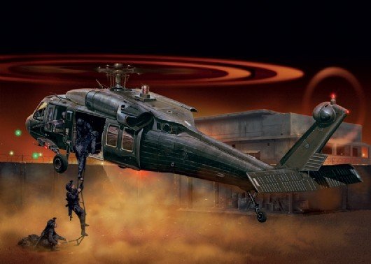 Italeri 1328 UH-60 Black Hawk Raid nocturne (1/72)