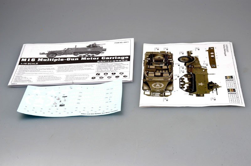 Trumpeter 00911 M16 Autorail multicanon 1/16 – image 4
