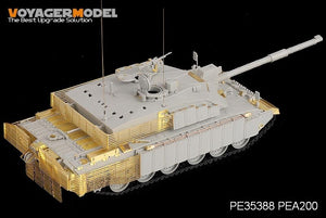 Maquette Voyager PE35388 Char de combat principal britannique moderne Challenger 2 pour TRUMPETER 001522 1/35 – immagine 4