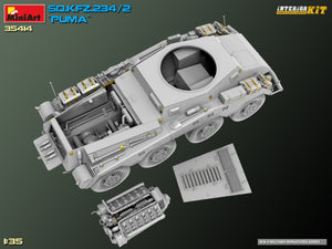 MiniArt 35414 Sd.Kfz. 234/2 PUMA. KIT INTÉRIEUR 1/35  – immagine 38