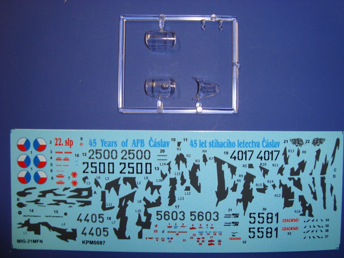 Kovozavody Prostejov KPM0087 MiG-21-MFN Fishbed CzAF 1/72 – immagine 5