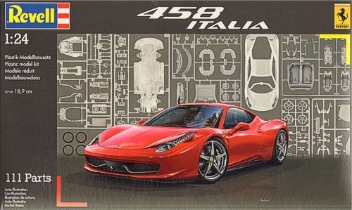 Revell 07141 Ferrari 458 Italie (1/24)