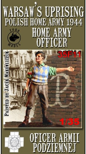 ToRo Modèle 35F11 Insurrection de Varsovie - Officier de l&amp;#39;Armée de l&amp;#39;intérieur / Insurrection de Varsovie 1944 - Officier de l&amp;#39;Armée de l&amp;#39;intérieur 1/35