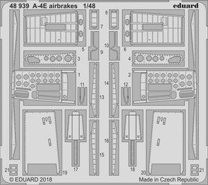 Aérofreins Eduard 48939 A-4E HOBBY BOSS 1/48