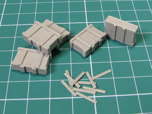 Boîtes à munitions en bois Eureka XXL E-015 pour calibre 7,5 cm Kw.K.37/Stu.K.37 L/24 1/35 – image 3