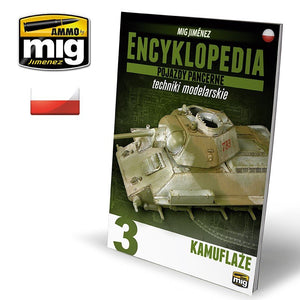 Munitions de Mig Jimenez 6202 ENCYCLOPÉDIE DES TECHNIQUES DE MODÉLISME – VÉHICULES BLINDÉS VOLUME 3 – camouflages (polonais)