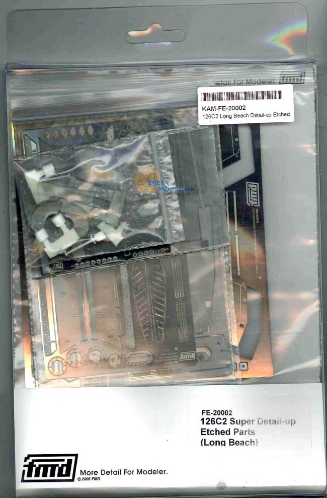 Kit de pièces de super détail KA Models FE-20002 Ferrari 126C2 Long Beach pour maquette Fujimi 1/20 – Bild 2