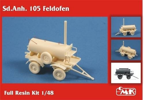 CMK 8037 Sd.Anh.105 Feldofen/Boulangerie de campagne allemande 1/48