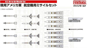 Kit de missiles air-air américains FP31 de Fine Molds, échelle 1/72 – immagine 3