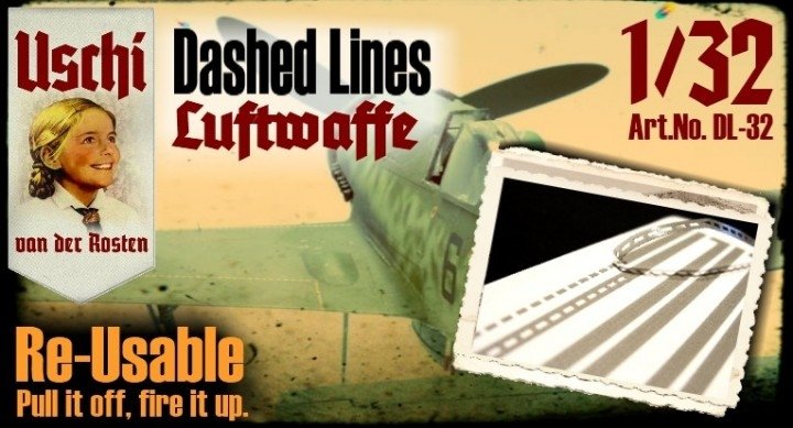 Uschi van der Rosten 2011 Lignes pointillées Luftwaffe 1/32