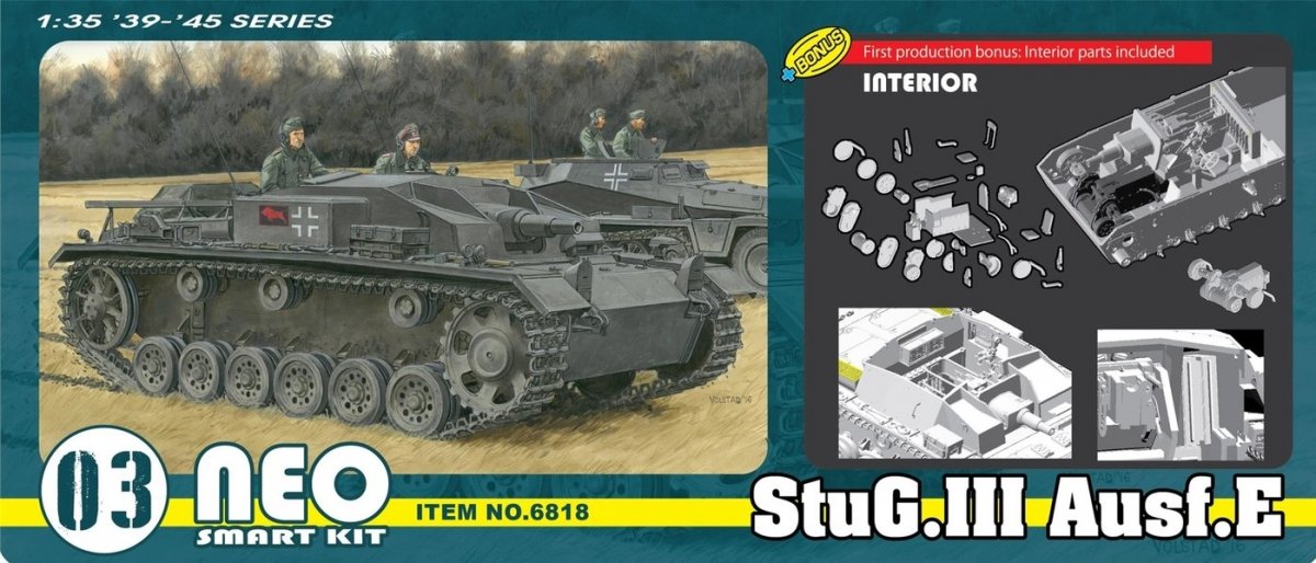 Dragon 6818 StuG.III Ausf.E 1/35 