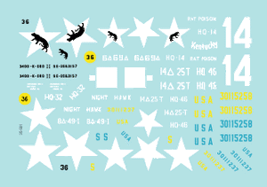 Star Decals 35-991 US M4 et M4A3 105 mm 1/35 – image 2