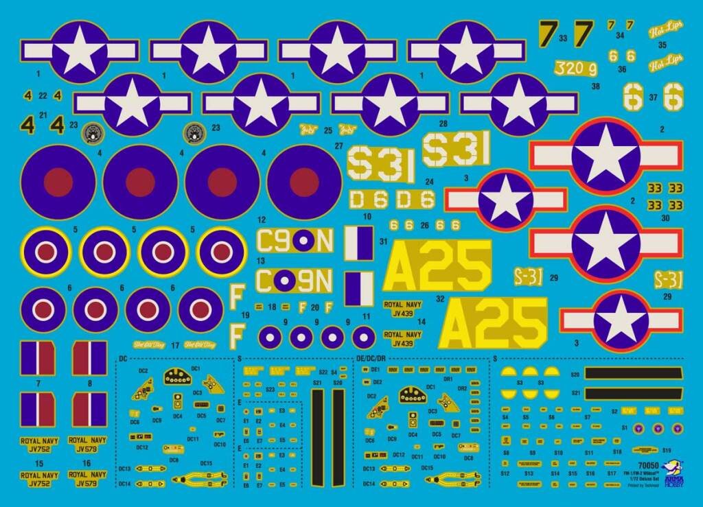 Arma Hobby 70050 FM-1 &amp;amp; FM-2 Wildcat Deluxe Set 1/72 – Bild 2