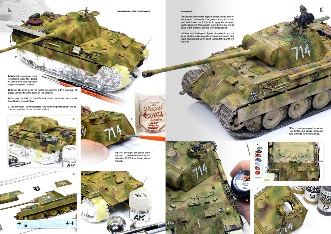 AK Interactive 516 VÉHICULES SS ALLEMANDS LES PLUS EMBLÉMATIQUES DE LA SECONDE GUERRE MONDIALE. VOLUME 2 – image 6