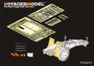 Maquette Voyager PE35315 Canon allemand de 150 mm s.IG.33 de la Seconde Guerre mondiale pour DRAGON 6259 et 6473, échelle 1/35