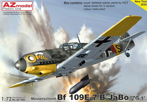 AZ Modèle AZ7683 Bf 109E-7/B JaBo &amp;quot;ZG.1&amp;quot; 1/72