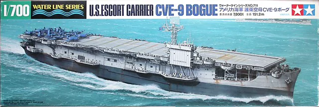 Tamiya 31711 CVE-9 Bogue US Escort Carrier 1/700