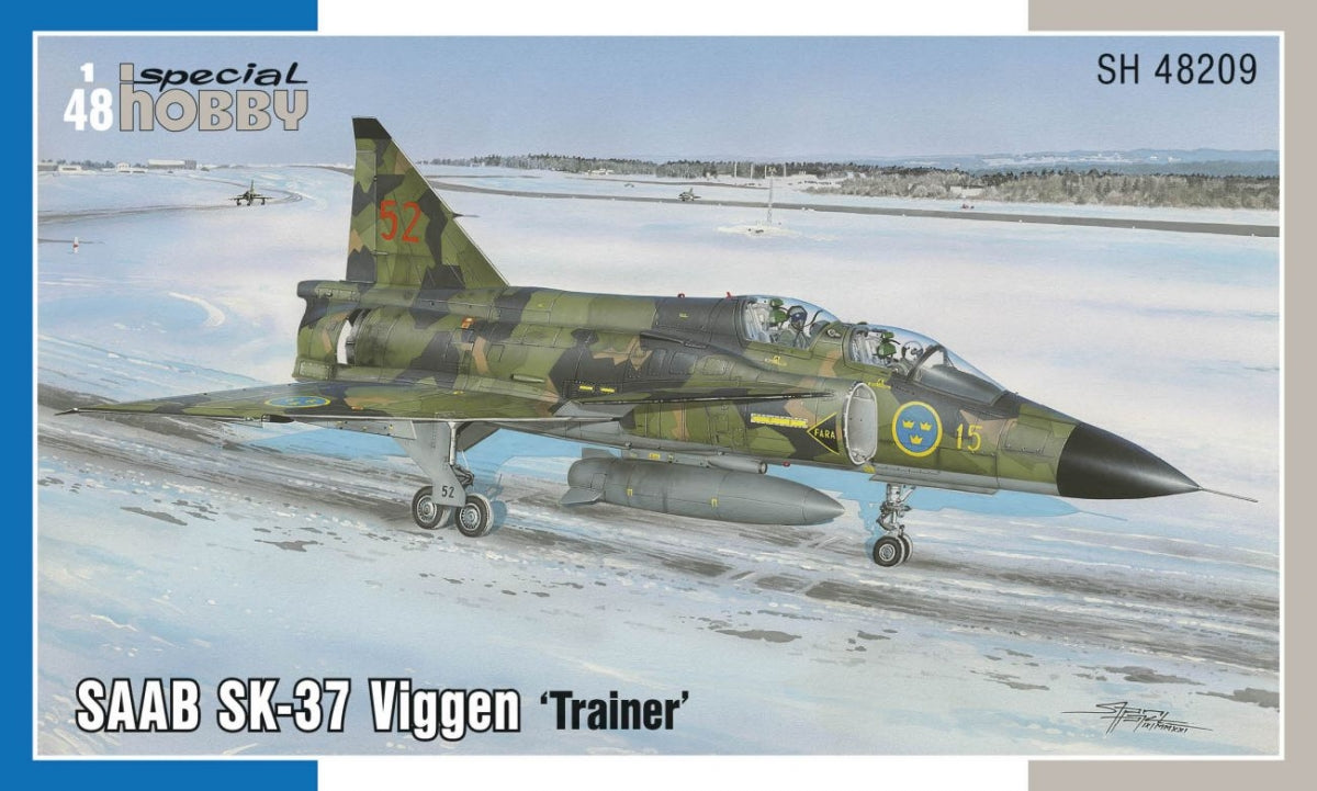 Special Hobby 48209 Saab SK-37 Viggen Entraîneur 1/48